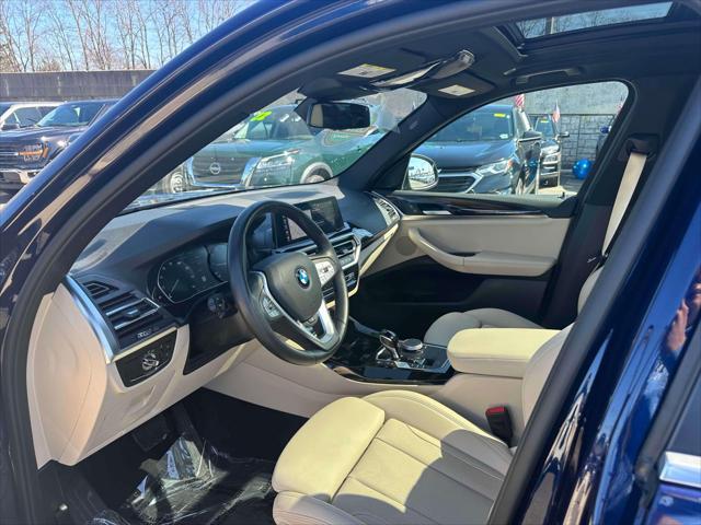 used 2022 BMW X3 car, priced at $29,298