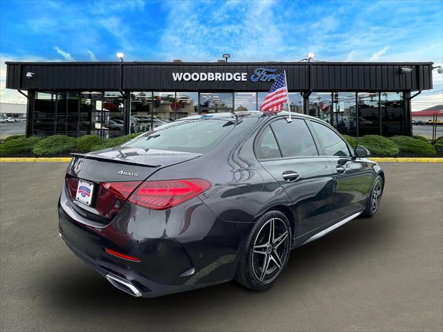 used 2022 Mercedes-Benz C-Class car, priced at $34,998