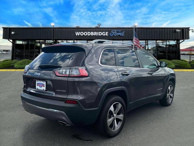 used 2021 Jeep Cherokee car, priced at $21,798