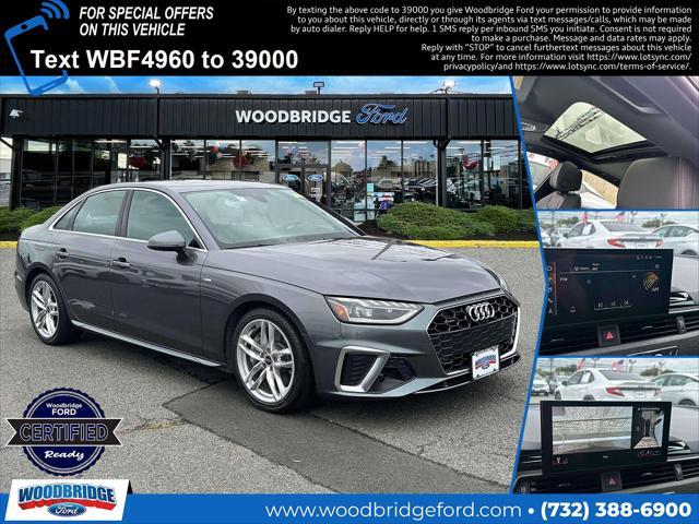 used 2022 Audi A4 car, priced at $21,998