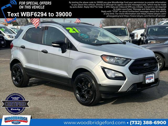 used 2021 Ford EcoSport car, priced at $16,498