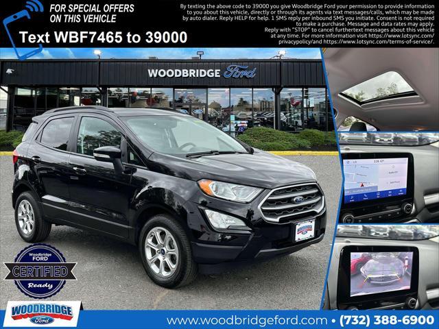 used 2021 Ford EcoSport car, priced at $14,998