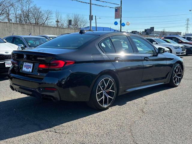 used 2022 BMW M550 car, priced at $53,998