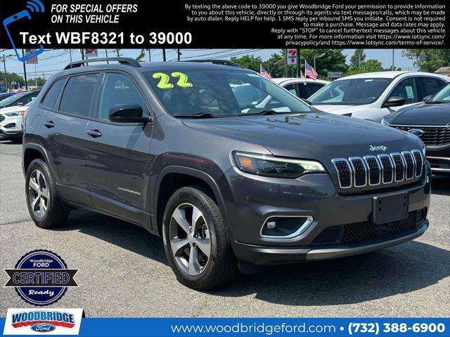 used 2022 Jeep Cherokee car, priced at $26,898