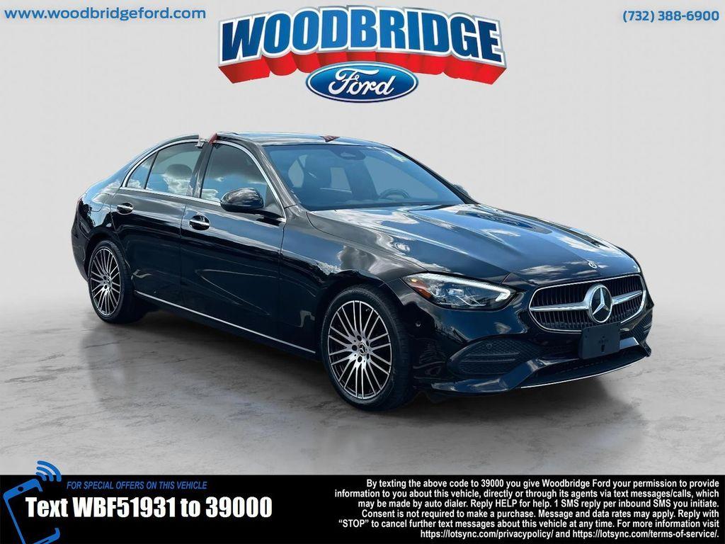 used 2024 Mercedes-Benz C-Class car, priced at $36,998
