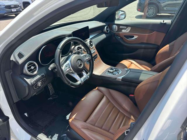 used 2021 Mercedes-Benz AMG C 43 car, priced at $38,998