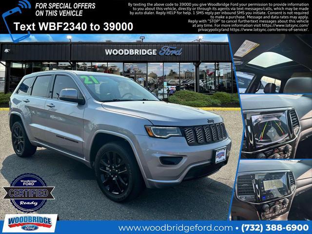 used 2021 Jeep Grand Cherokee car, priced at $25,998