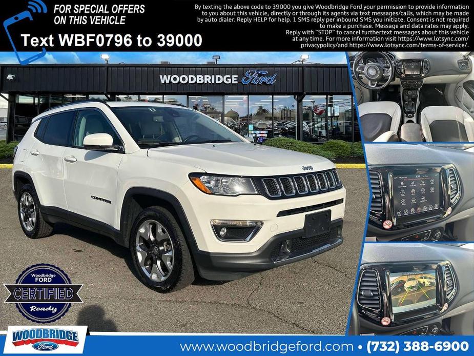 used 2021 Jeep Compass car, priced at $15,998