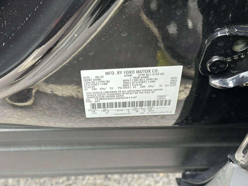 used 2022 Ford Explorer car, priced at $36,998