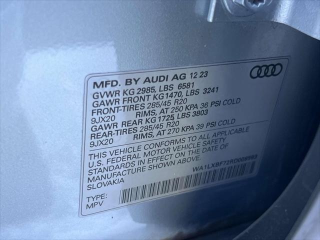 used 2024 Audi Q7 car, priced at $50,498