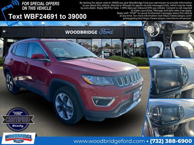 used 2021 Jeep Compass car, priced at $16,498