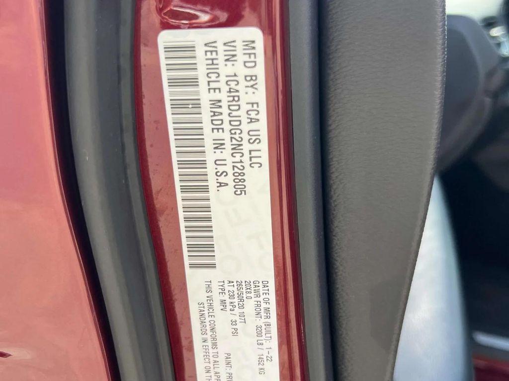 used 2022 Dodge Durango car, priced at $26,998