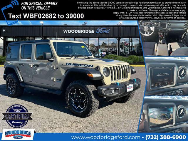 used 2022 Jeep Wrangler Unlimited 4xe car, priced at $31,998