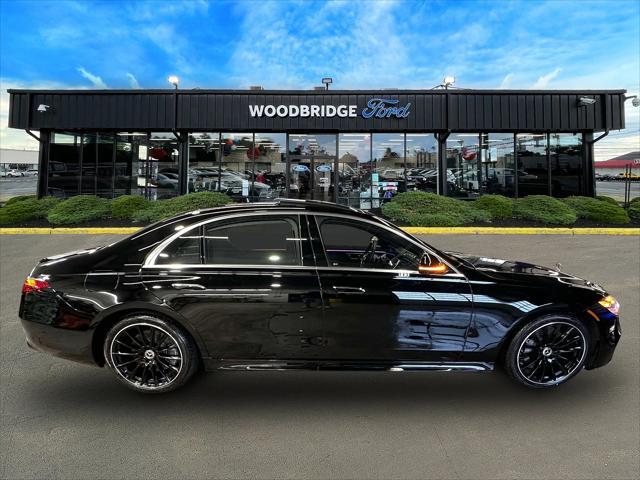 used 2022 Mercedes-Benz S-Class car, priced at $74,998