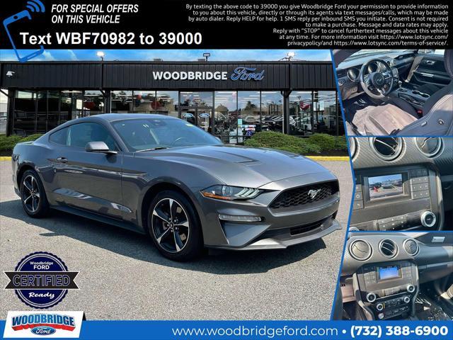 used 2021 Ford Mustang car, priced at $19,998