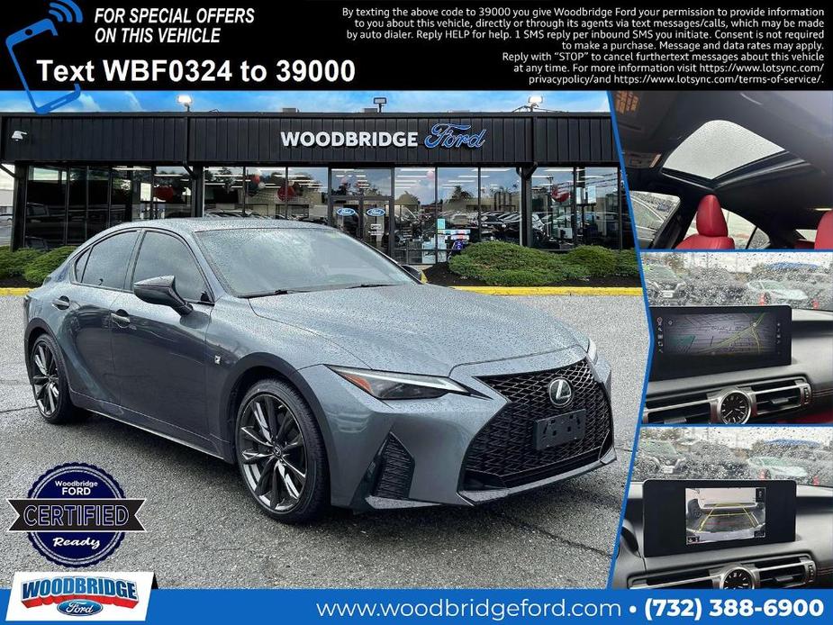 used 2021 Lexus IS 350 car, priced at $34,998