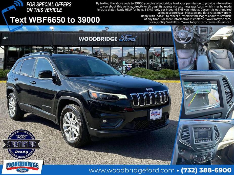 used 2022 Jeep Cherokee car, priced at $22,998