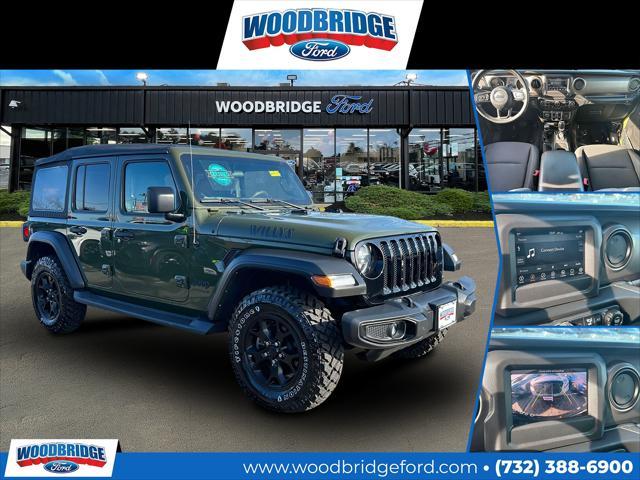 used 2021 Jeep Wrangler car, priced at $29,998