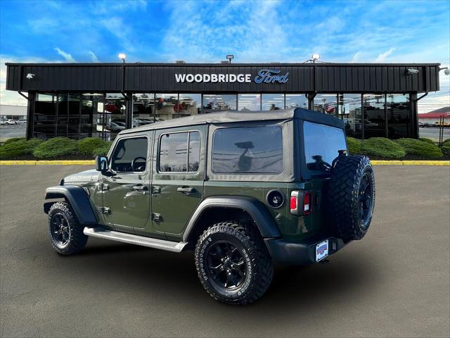 used 2021 Jeep Wrangler car, priced at $29,998