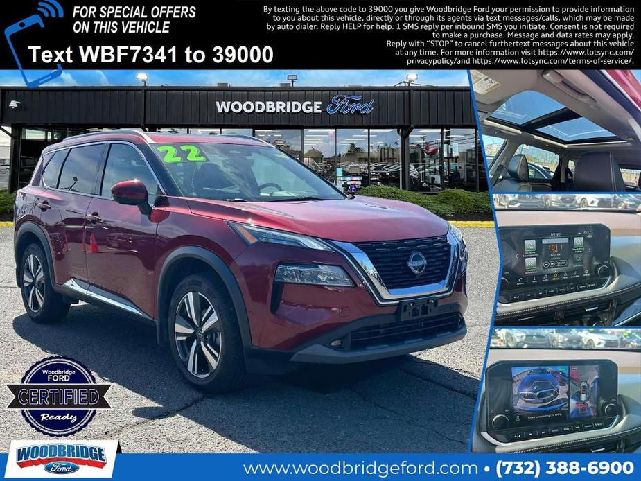used 2022 Nissan Rogue car, priced at $25,298