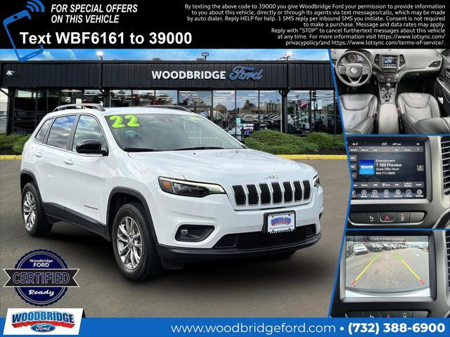 used 2022 Jeep Cherokee car, priced at $22,498