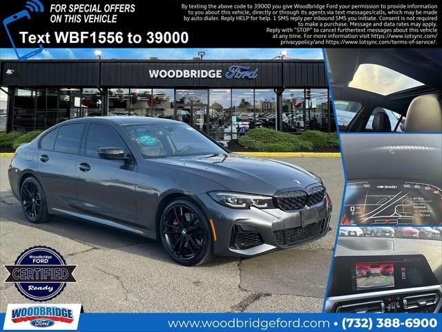 used 2022 BMW M340 car, priced at $43,498