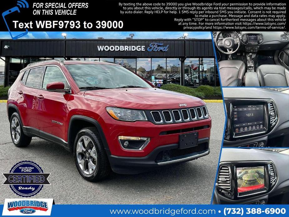 used 2021 Jeep Compass car, priced at $16,498