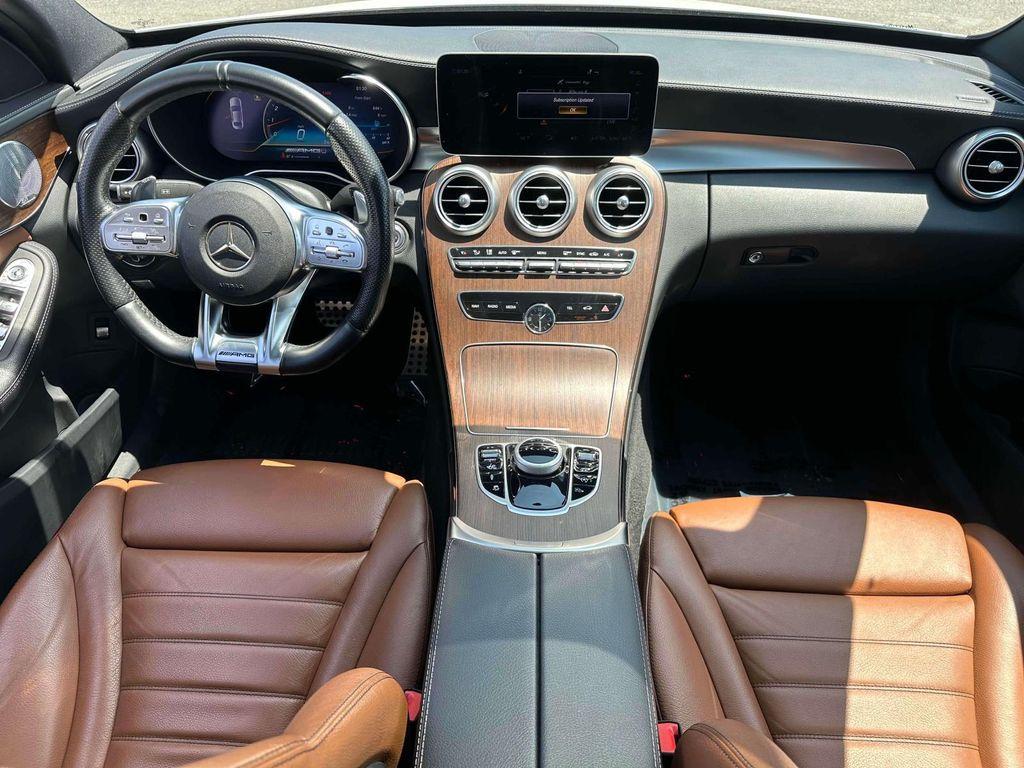 used 2021 Mercedes-Benz AMG C 43 car, priced at $34,998