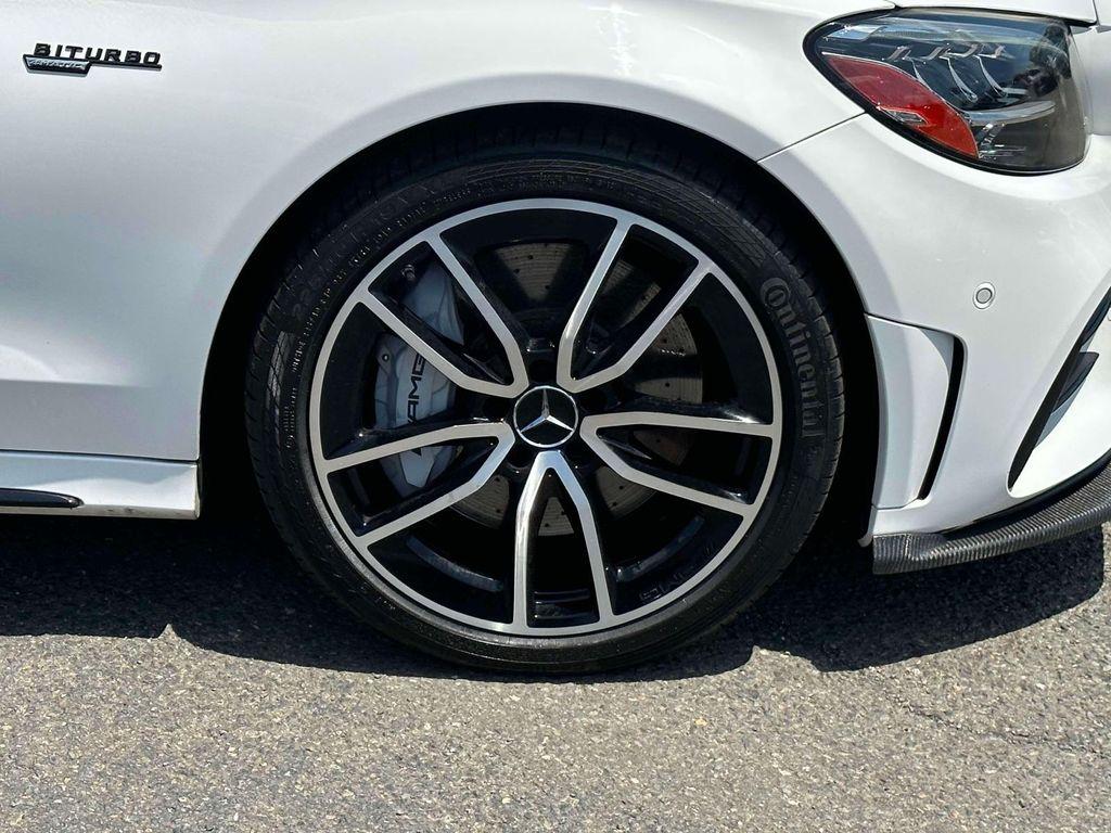 used 2021 Mercedes-Benz AMG C 43 car, priced at $34,998