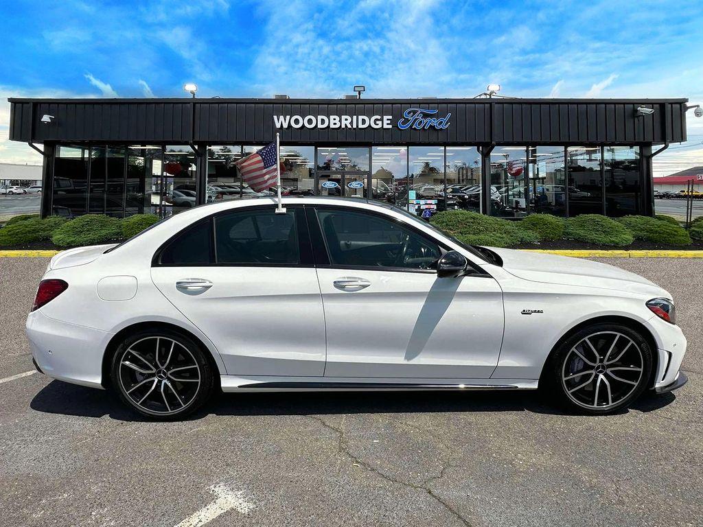 used 2021 Mercedes-Benz AMG C 43 car, priced at $34,998
