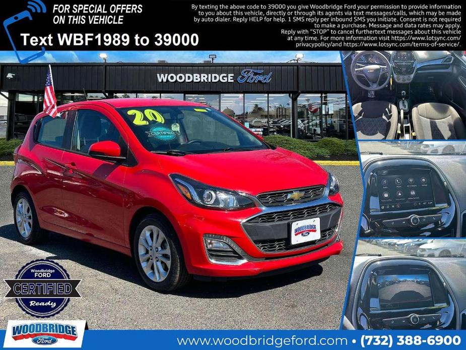 used 2020 Chevrolet Spark car, priced at $8,998