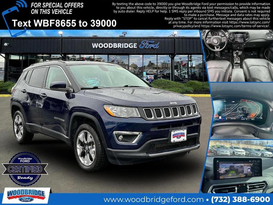 used 2020 Jeep Compass car, priced at $19,098