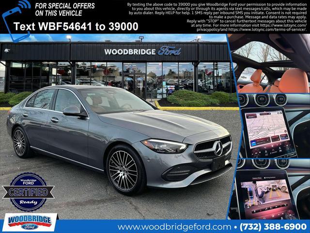 used 2024 Mercedes-Benz C-Class car, priced at $44,998