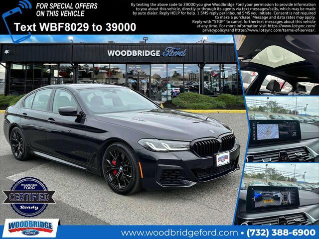 used 2021 BMW M550 car, priced at $45,998