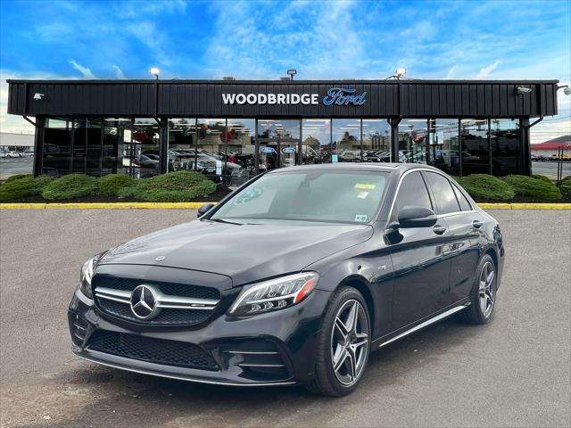 used 2020 Mercedes-Benz AMG C 43 car, priced at $33,998