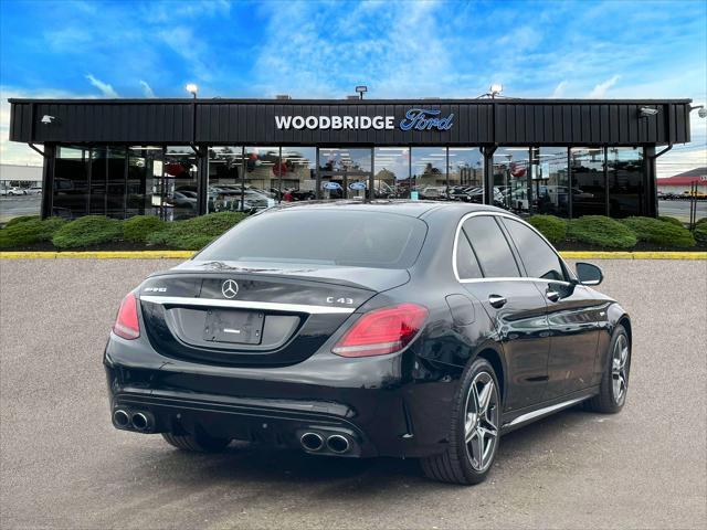 used 2020 Mercedes-Benz AMG C 43 car, priced at $33,998