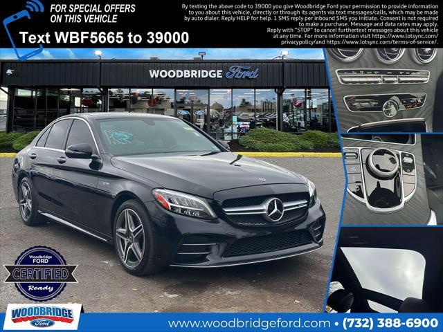 used 2020 Mercedes-Benz AMG C 43 car, priced at $30,998