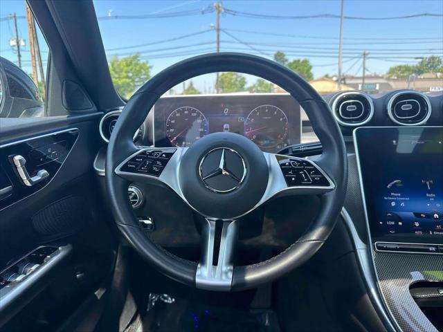 used 2022 Mercedes-Benz C-Class car, priced at $32,498