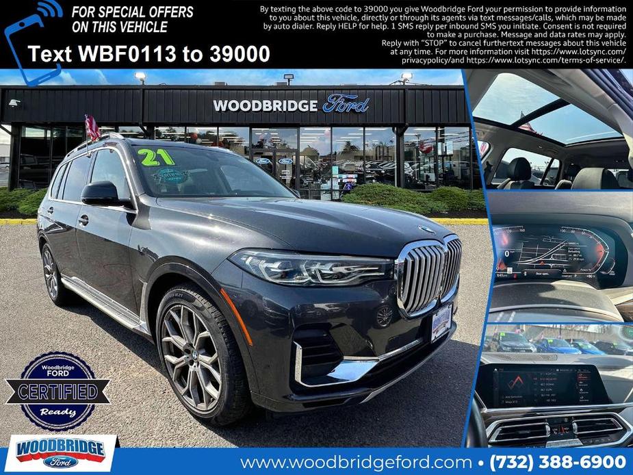used 2021 BMW X7 car, priced at $41,998