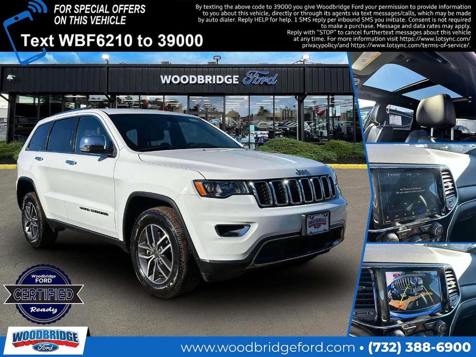 used 2021 Jeep Grand Cherokee car, priced at $22,498