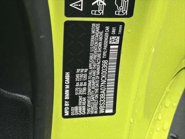 used 2022 BMW M4 car, priced at $63,498