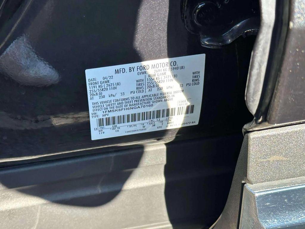 used 2022 Ford Explorer car, priced at $23,998