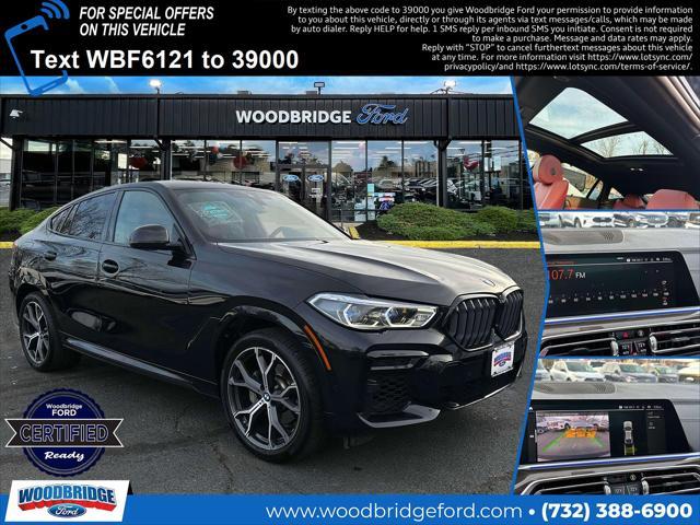 used 2022 BMW X6 car, priced at $55,998