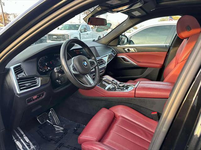 used 2022 BMW X6 car, priced at $55,998