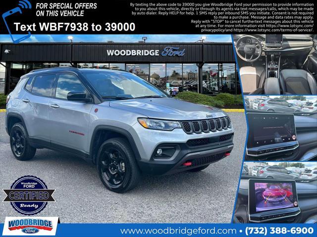 used 2023 Jeep Compass car, priced at $21,998