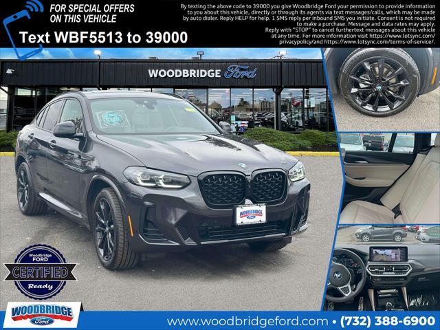 used 2022 BMW X4 car, priced at $35,998