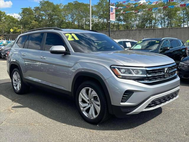 used 2021 Volkswagen Atlas car, priced at $22,098