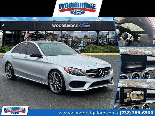 used 2018 Mercedes-Benz AMG C 43 car, priced at $22,498