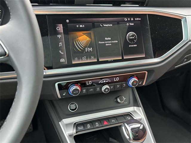 new 2025 Audi Q3 car, priced at $43,555