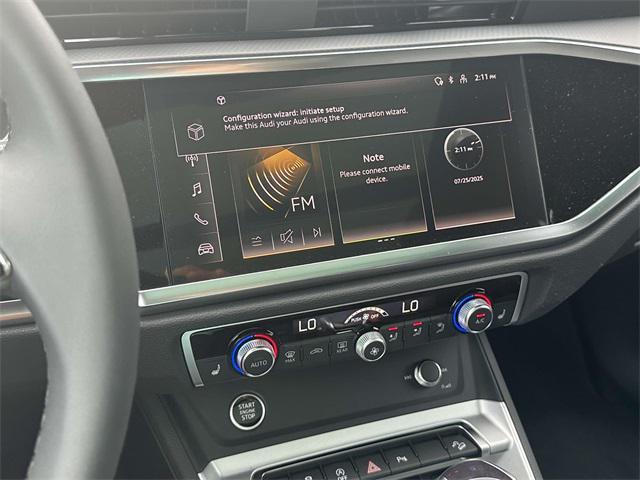 new 2025 Audi Q3 car, priced at $44,405